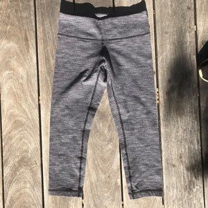 Lululemon Gray Cropped Leggings